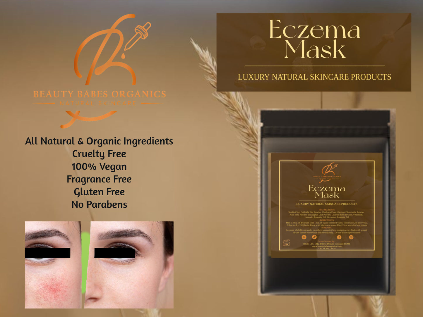 Eczema Treatment, Eczema Face Mask